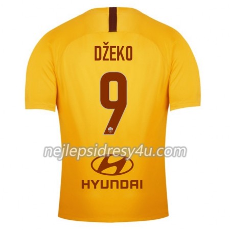 Fotbalový Dres AS Řím Dzeko 9 Alternativní 2018/19